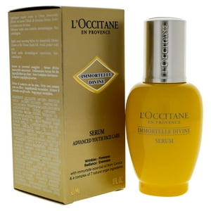 Loccitane - Suero Divino Immortelle - Cuidado Facial Juvenil Avanzado De Para Unisex - Suero De 1 Oz