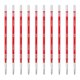 thumbnail image 1 of Recarga de bolígrafo Zebra Sarasa NJK-0.5 rojo (paquete de 10), 1 of 7