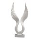 thumbnail image 3 of Estatuilla De La Escultura De La Resina De La Estatua De Las Alas Del águila / Del ángel Para El Ala Blanca Casera, 3 of 5
