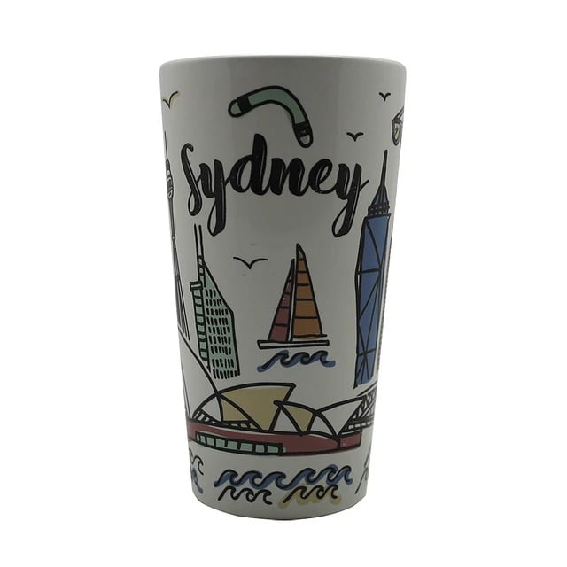 Disparo - Tazon Latte City Collection Diseños Chile Cocina Keep