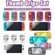 thumbnail image 4 of Tapas de silicona para el pulgar de Joy-Con, compatible con Nintendo Switch/OLED/Switch Lite, 4 unidades (blanco, gris, morado y azul), 4 of 6