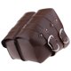 thumbnail image 5 of bolso de lado de la motocicleta universal bolsas de sillín tenedor bolsa de herramientas bolsa de almacenamiento de equipaje marrón, 5 of 5
