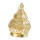 thumbnail image 1 of Candelabro Hueco De Calabaza, Adorno Para Velas, Para Sala De Estar, Hogar, Exhibición, Dorado, 1 of 5