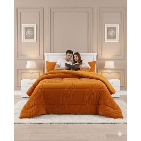 Mylhogar - Cubrecama De Invierno Premium Con Chiporro 2 Plaza