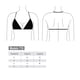 thumbnail image 3 of Bikini triangulo amarras negro Talla 14, 3 of 3