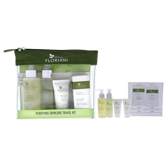 Kit De Viaje Purificante Villa Floriani 6 Piezas Mujer