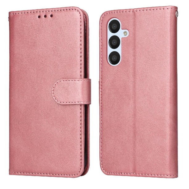 Funda Billetera para Samsung Galaxy A54 5G con Porta Tarjetas y Soporte Ajustable Rosa