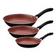 thumbnail image 2 of Sartén Antiadherente Set 3 Piezas Tramontina Negro - Cobre, 2 of 2
