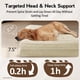 thumbnail image 3 of Cama ortopédica grande para perros MEKIY con funda extraíble, color beige, 3 of 7