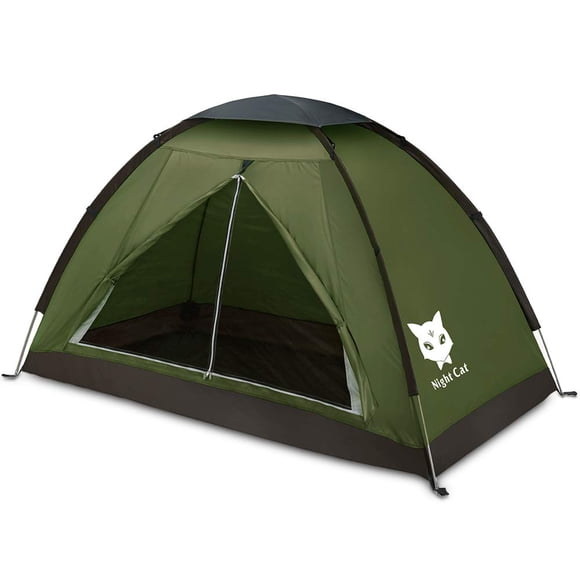 Mochilero Tent Night Cat para 1 o 2 personas, impermeable 2,2 x 1,2 m