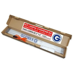 Genérico - Kit De Limpieza Para Chimeneas 6 Mts
