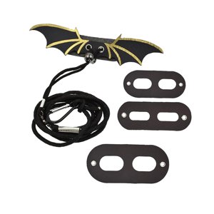 Ioensy - Lagarto Correa Arnés Dragón Barbudo Reptil Con Alas Geco Tortuga Oro