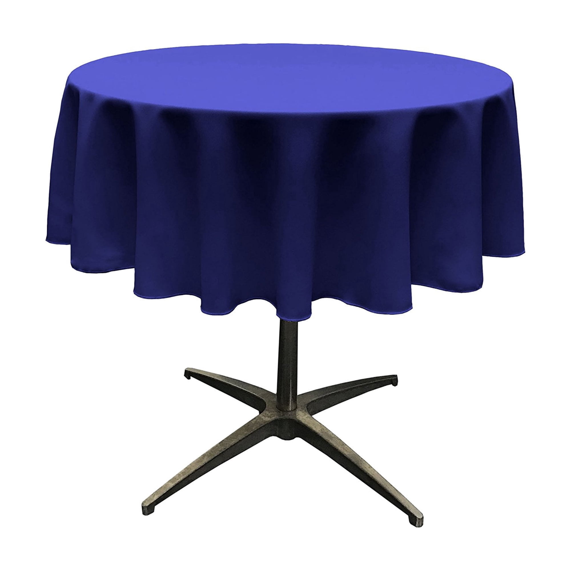La Linen - Mantel La, Lino, Poliéster, Popelina, Lavable, Redondo, 130 Cm