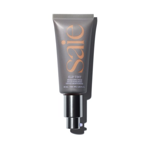 Crema Hidratante Con Color Saie Slip Tint Spf 35, Cobertura Ligera, 40 Ml