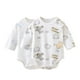 thumbnail image 1 of Pack 2 Piluchos Body Bebe Algodón Manga Larga Estampado #4 multicolor 0-3 Meses, 1 of 2