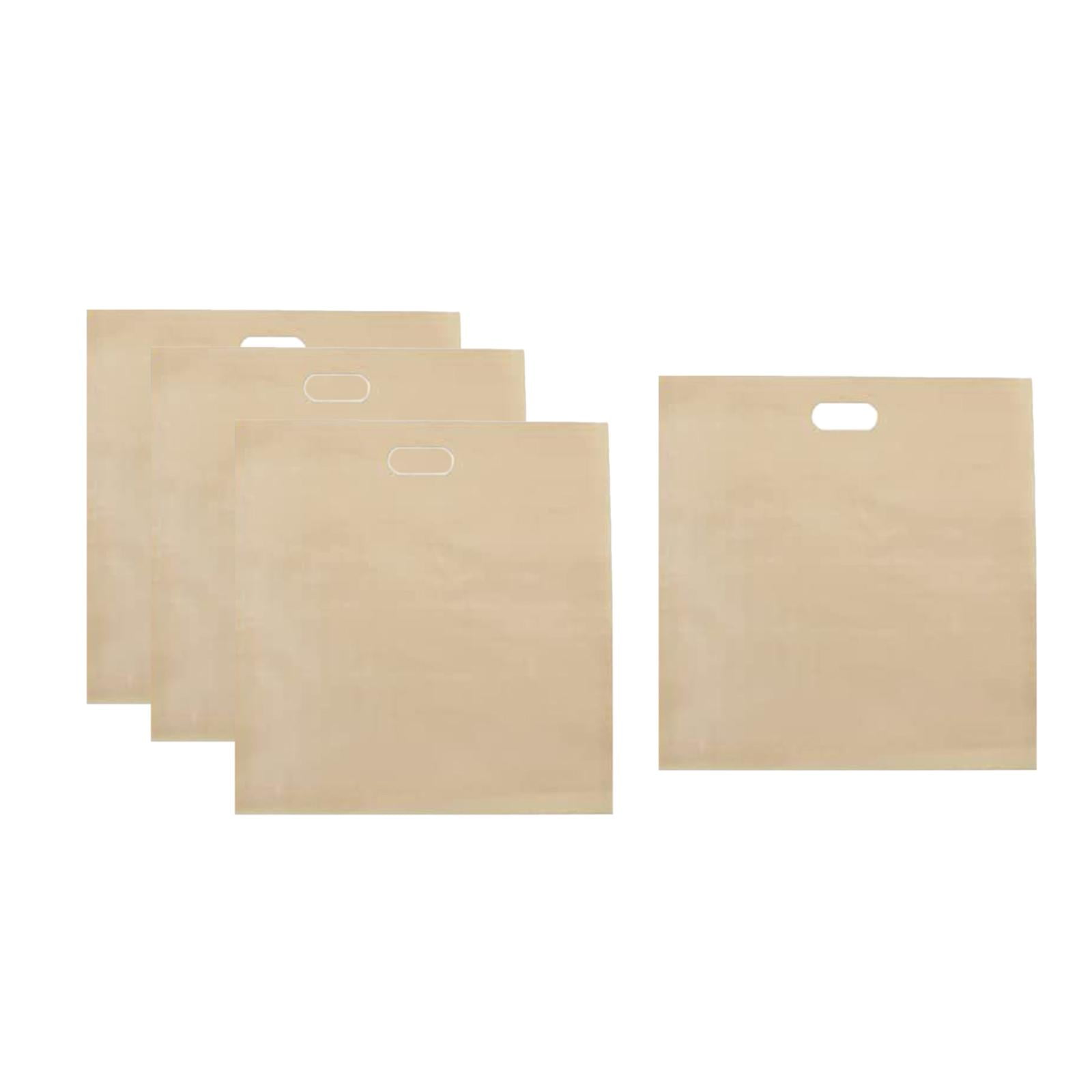 Uucntr - Bolsas Reutilizables Para Tostadora Bolsas Antiadherentes Para Sándwich Tostado Para Pan Pizza Snacks 16x18cm 4uds