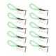 thumbnail image 1 of 10 Piezas Colgantes Paños De Cocina Clips Armario Para Cortina De Ducha Ropa Pequeña Verde, 1 of 3