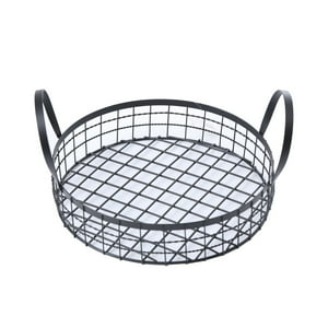 Importadora Usa - Bandeja Metal Diseño Country 28 Cm