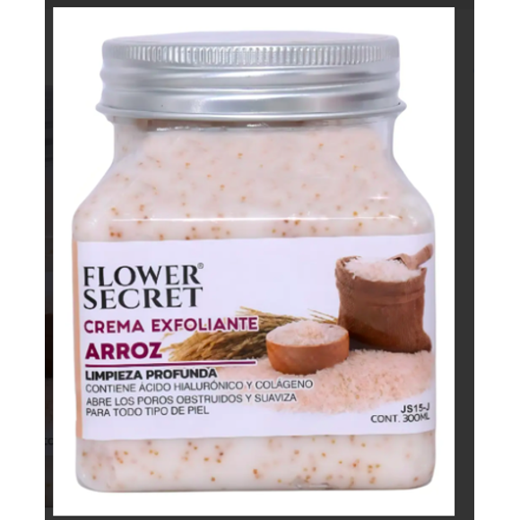 Crema exfoliante de arroz 300 ml