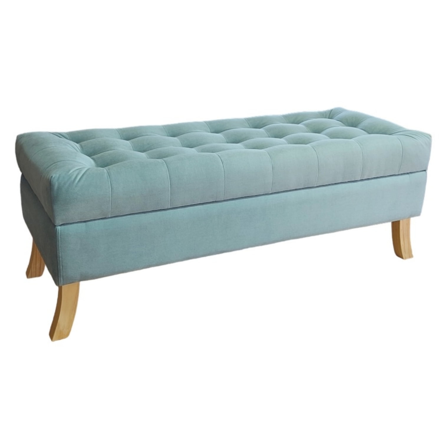Tapiceria Moderna - Banqueta Baul Portofino Color Menta