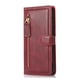 thumbnail image 1 of Detachable Magnetic Zipper Wallet Leather Case Cash Pocket With 5 Card Slots Holder Wrist Strap Removable Cover For Samsung Galaxy S22 Ultra, 1 of 3