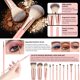 thumbnail image 2 of Brochas de Maquillaje CLRDZN Kit Profesional de 70 Piezas en Rosa, 2 of 8