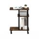 thumbnail image 5 of Mesa Auxiliar Furinno Turn-N-Tube en C con Ruedas – Pino Ámbar, 5 of 7