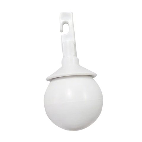 Magideal - Reemplazo De Punta De Bastón De Bola Rodante Rueda Confiable En Cualquier Dirección Accesorios De Repuesto Blanco