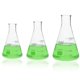 thumbnail image 1 of Set de termos Erlenmeyer de cristal Utile, 250 ml, 500 ml, 1000 ml (3 unidades), 1 of 7
