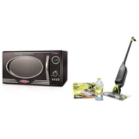 Horno De Microondas Nostalgia Retro 800W 25L Y Aspiradora Mopa Shark Vm252 Vacmop