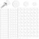 thumbnail image 1 of Lekgavd 290 piezas de adhesivos para agujeros de tornillo, tapas blancas de PVC, 1 of 6