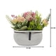 thumbnail image 5 of Planta Artificial Macetero Ceramica Blanco Arreglo Floral rosa, 5 of 6
