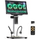 thumbnail image 1 of Microscopio Digital TOMLOV DM10 10.1 1200X 1080P USB, 1 of 3