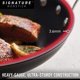 thumbnail image 3 of Wok Calphalon Signature de 30 cm antiadherente apto para horno, negro, 3 of 7