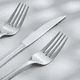 thumbnail image 1 of Pack 12 tenedores + 12 cuchillos de mesa acero inoxidable, 1 of 3