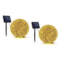 Shop E-Home - Guirnalda Pack X2 Solar Navideña 10 Metros 100 Led
