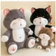 thumbnail image 3 of Juguete De Peluche Gato Cafe 30cm Kawaii Infantil, 3 of 4