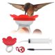thumbnail image 1 of Alimentador de Colibrí ZUMMR Kit de Inicio con Anillo (Rojo), 1 of 8