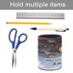 thumbnail image 5 of Amphibia-theme Cylinder Pen Holder Pencil Organizer with Flannel Lining PVC Leather Material Cardboard Base for study work 10*8CM, 5 of 6