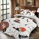 thumbnail image 1 of Bedding Warner Bros Cartoon Characters Wearing Glasses and Riding Broomsticks Starry Sky Theme Suitable for All Seasons Machine Washable Includes Pillowcases Su, 1 of 1