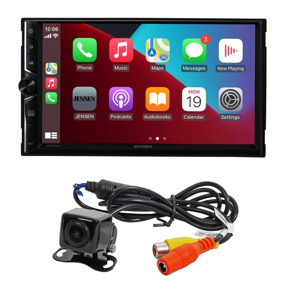 Estéreo De Coche J3ca7w buc Apple Carplay Android Auto De 7 Pulgadas