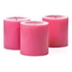 thumbnail image 1 of Set 3 Velas Velones Rosa Spa Bodas Hogar Decora Lau, 1 of 3