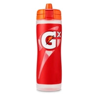 Botella Gatorade Kitchen Gx De Plástico De 900 Ml, Color Rojo
