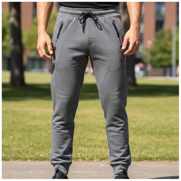 Pack 3 Pantalones Buzo Hombre. Jogger Fit Forrado Polar