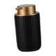 thumbnail image 1 of Dispensador de jabón de cerámica, botella de líquido, botella portátil vacía recargable con bomba de lavado corporal para el hogar, baño, Negro, 1 of 5