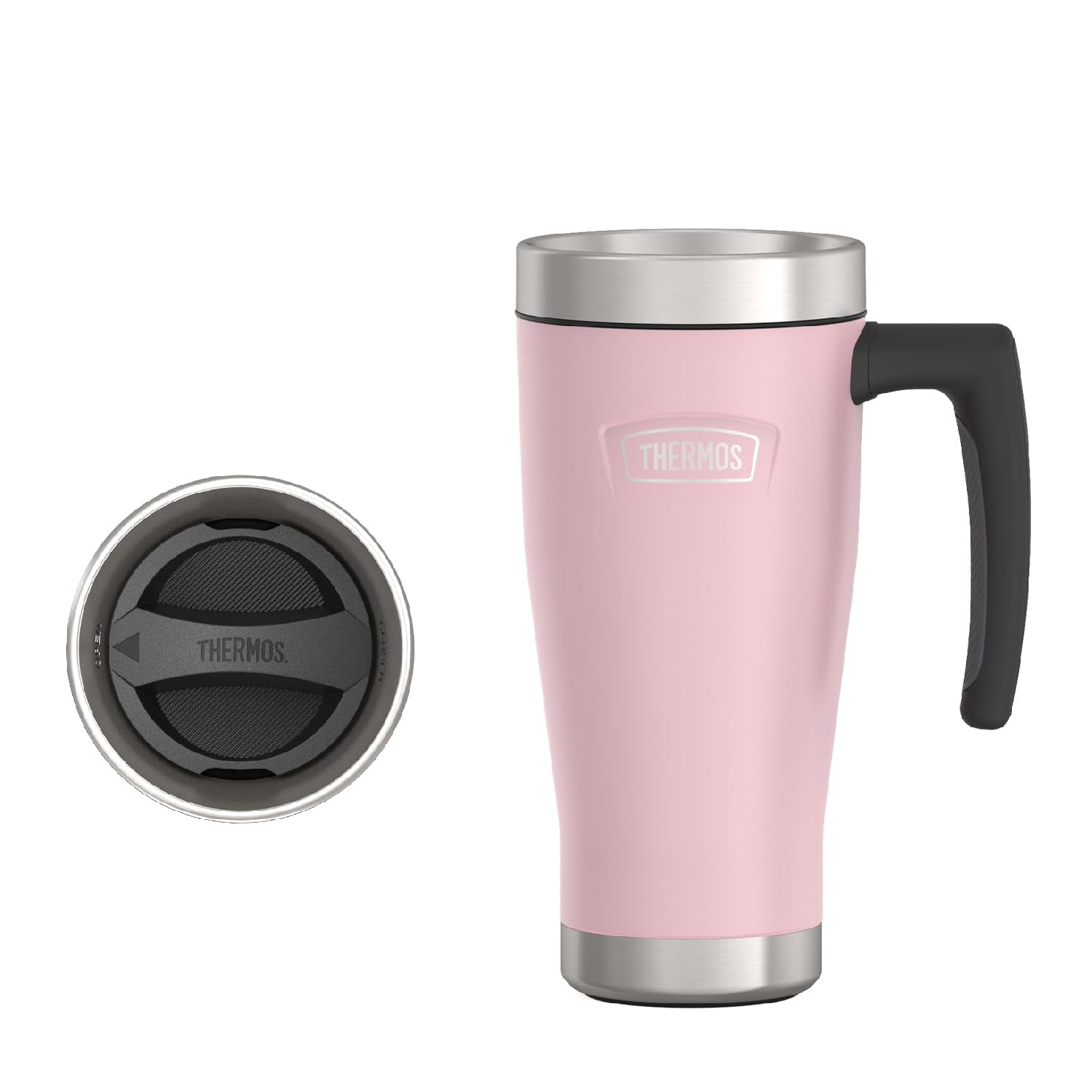 Taza Thermos Icon Series De Acero Inoxidable 473 Ml Sunset Pink