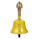 thumbnail image 4 of Campana tibetana Incense Garden de 14 cm, amarilla, nota G, 4 of 6