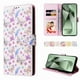 thumbnail image 1 of FOXDOCK Funda Tipo Cartera Floral para Samsung Galaxy S25 FE ,Funda con Tapa de Cuero PU, Protección Antigolpes con Ranuras para Tarjetas y Soporte, 1 of 5