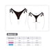 thumbnail image 3 of Bikini colales con amarras coral, 3 of 3