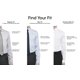 thumbnail image 4 of Camisa Calvin Klein, corte regular, no necesita plancharse, color lila, 4 of 4